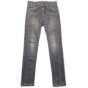 Levis Premium 519 Mens 28x30 Jeans Extremely Skinny Gray Denim